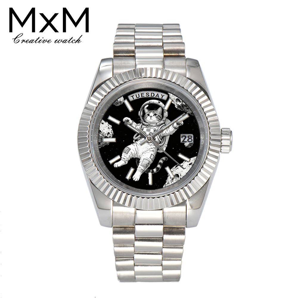 Stainless Bracelet Diver - Kreatywny zegarek męski 40mm/36mm Miyota 8285,