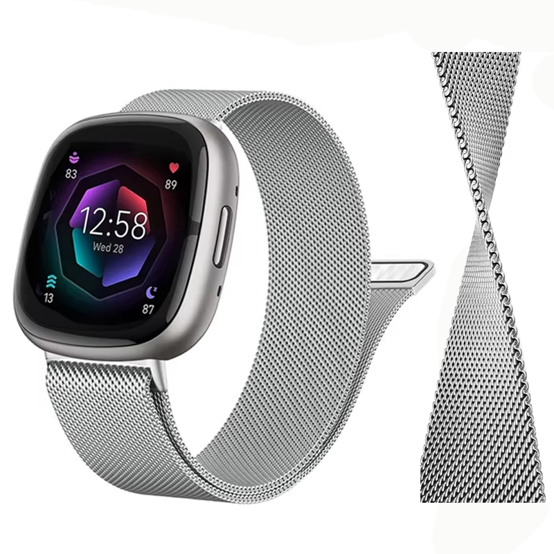Milanese Loop Magnetic - Pasek Milanese Loop do Fitbit Versa