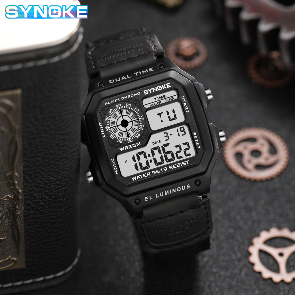 Synoke Outdoor wojskowy zegare – Canvas Strap Watch recenzja i cena