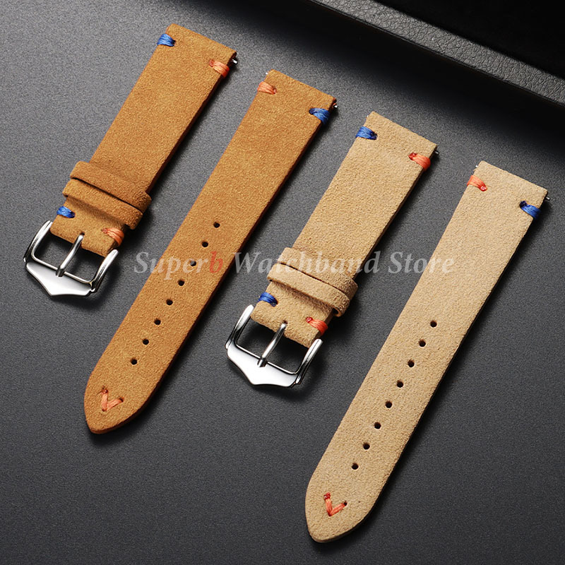 Pasek do zegarka ze skóry zams – Suede Strap Watch recenzja i cena