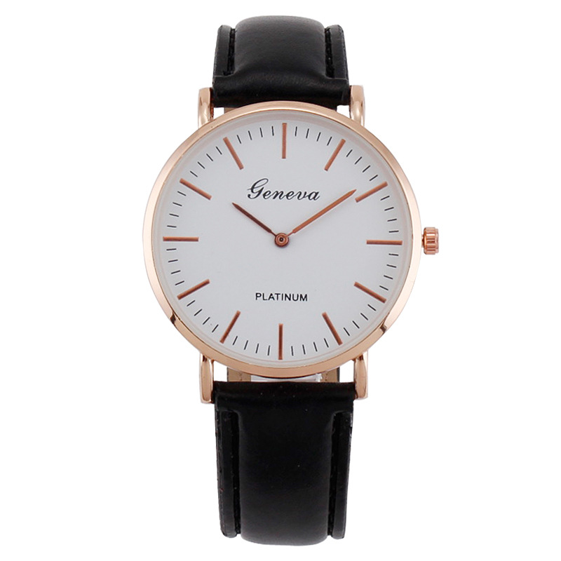 Męski zegarek kwarcowy minimal – Leather Watch Band Men recenzja i cena