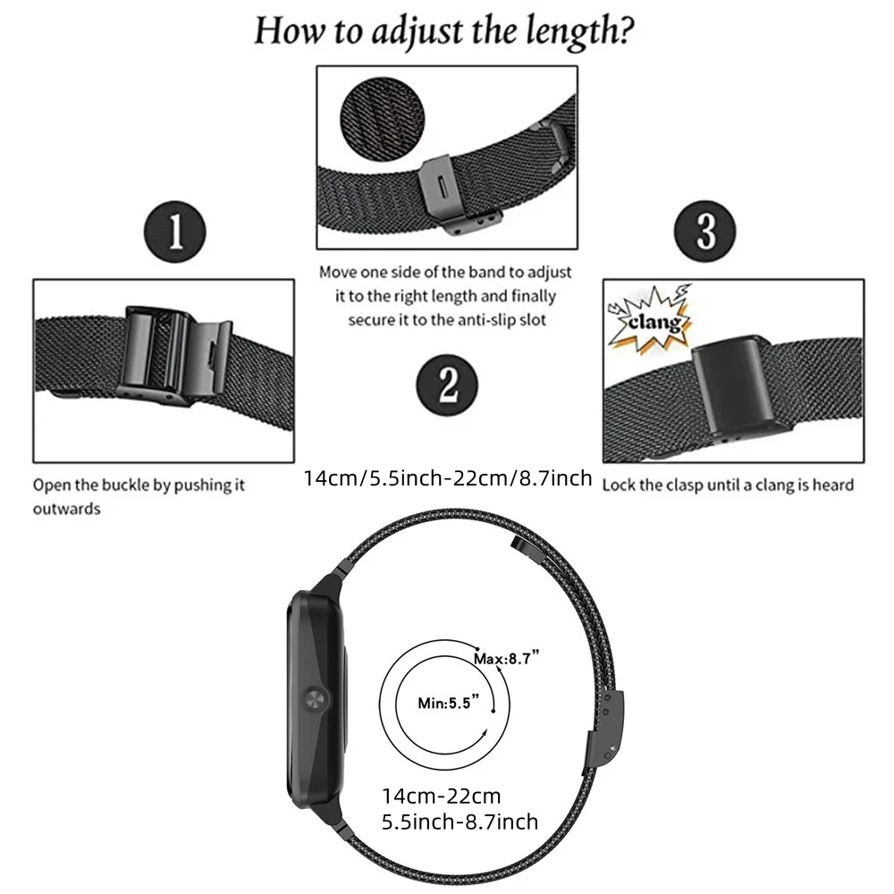 Metalowe paski do Honor Watch  – Mesh Strap Metal recenzja i cena