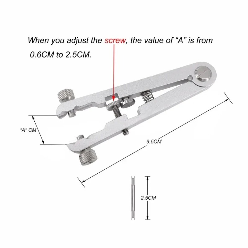 Szczypce do usuwania pasków ze – Spring Bar Tool Set recenzja i cena