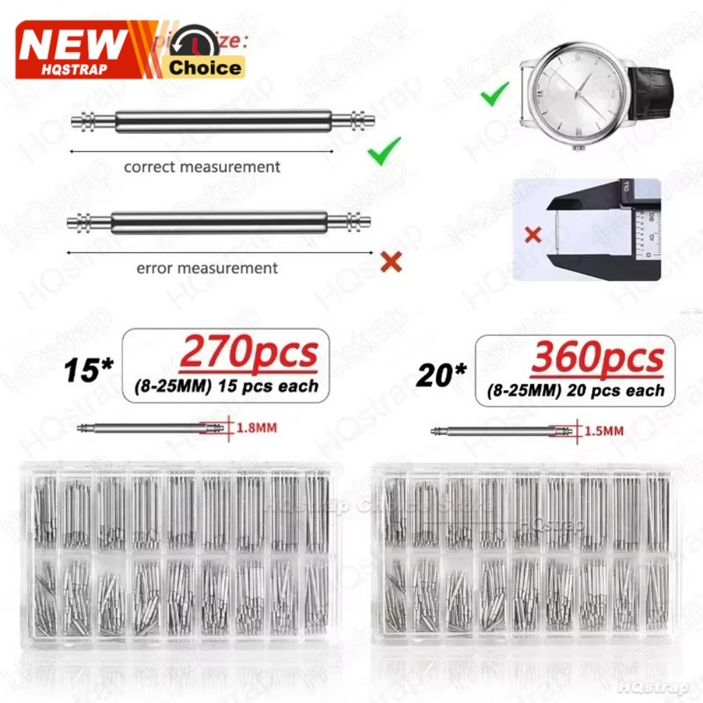 1/2 zestaw sprężynowych pinów  – Spring Bar Tool Set recenzja i cena