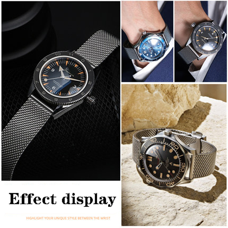 20mm 22mm solidna siatka ze st – Mesh Strap Metal recenzja i cena