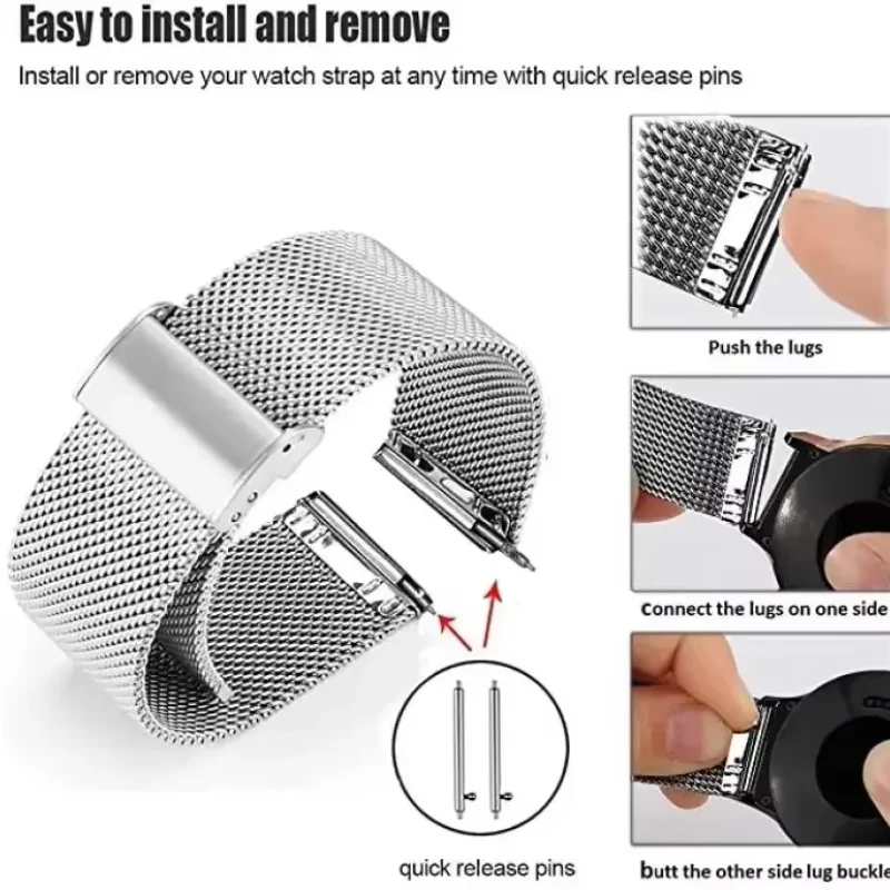 Magnetyczna bransoleta mediola – Milanese Loop Magnetic recenzja i cena