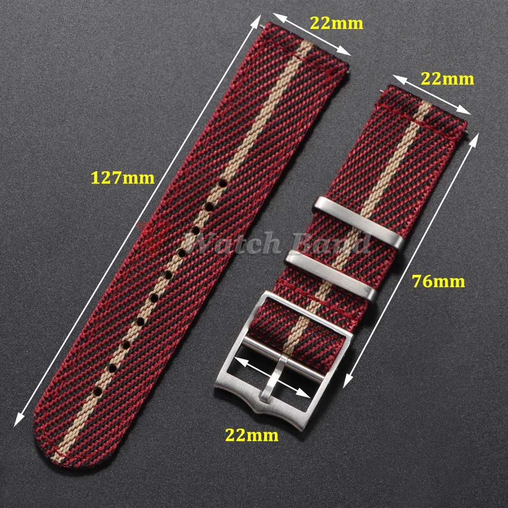 20 22 mm nylonowy pasek do zeg – Nato Strap Nylon recenzja i cena