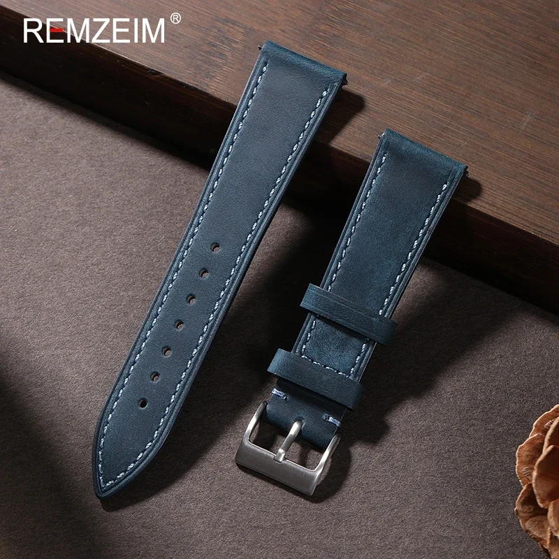 Crazy Horse skórzany pasek do  – Leather Strap Quick Release recenzja i cena