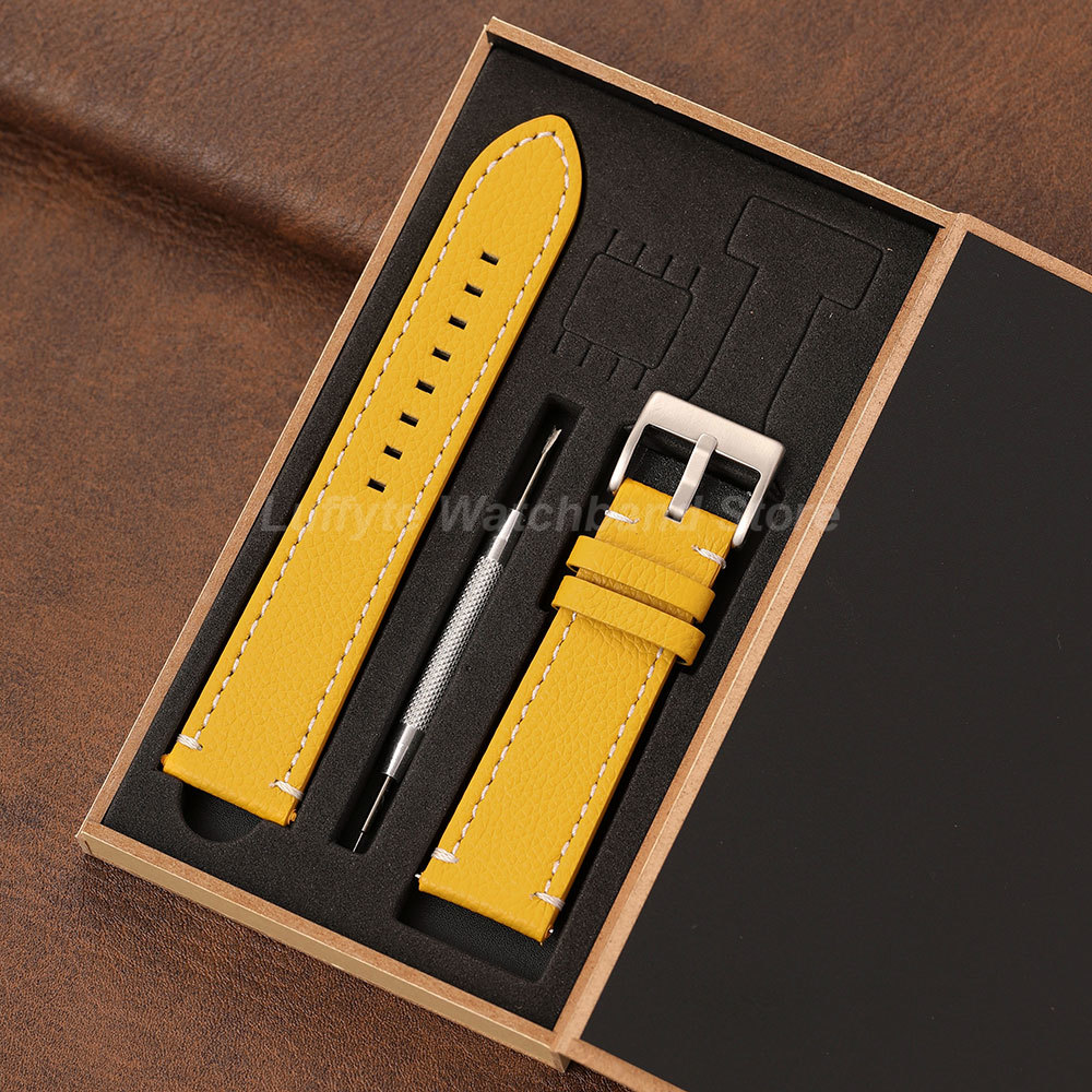 Dwustronny pasek o fakturze li – Leather Strap Quick Release recenzja i cena