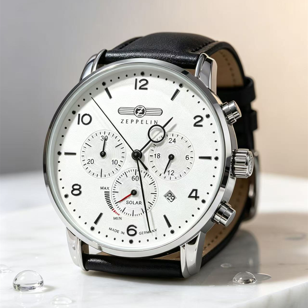 Zegarki męskie Zeppelin Airshi – Leather Watch Band Men recenzja i cena