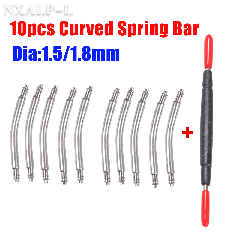 10 sztuk zakrzywionych prętów  – Curved Spring Bar recenzja i cena