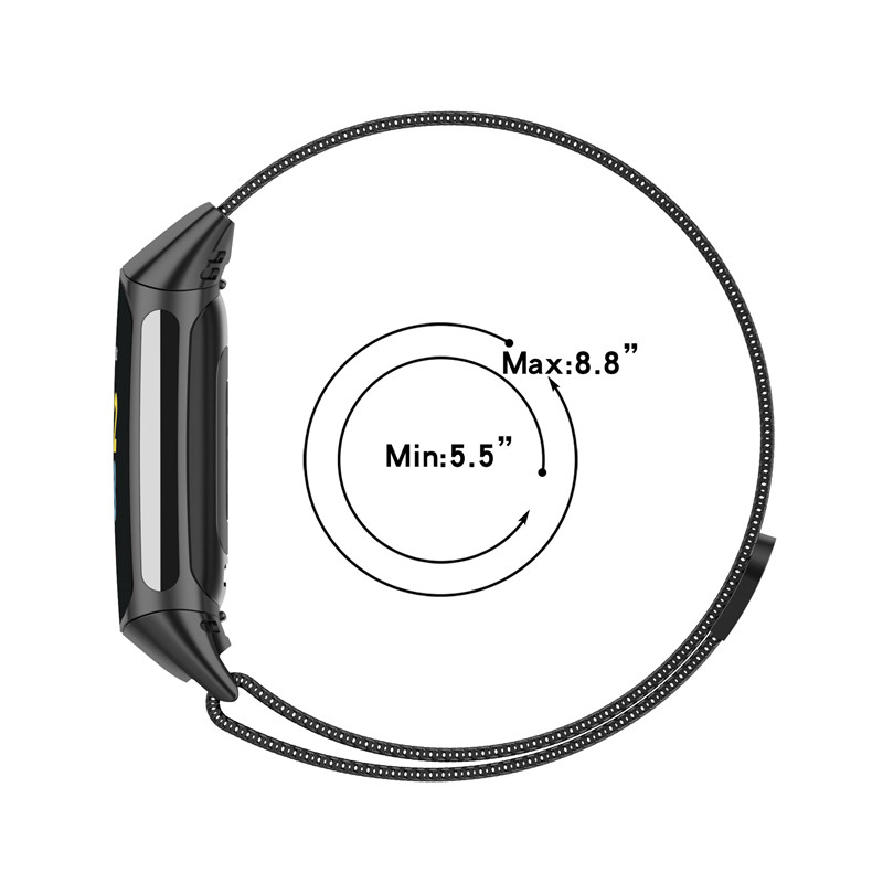Metalowa opaska do Fitbit Char – Mesh Strap Metal recenzja i cena