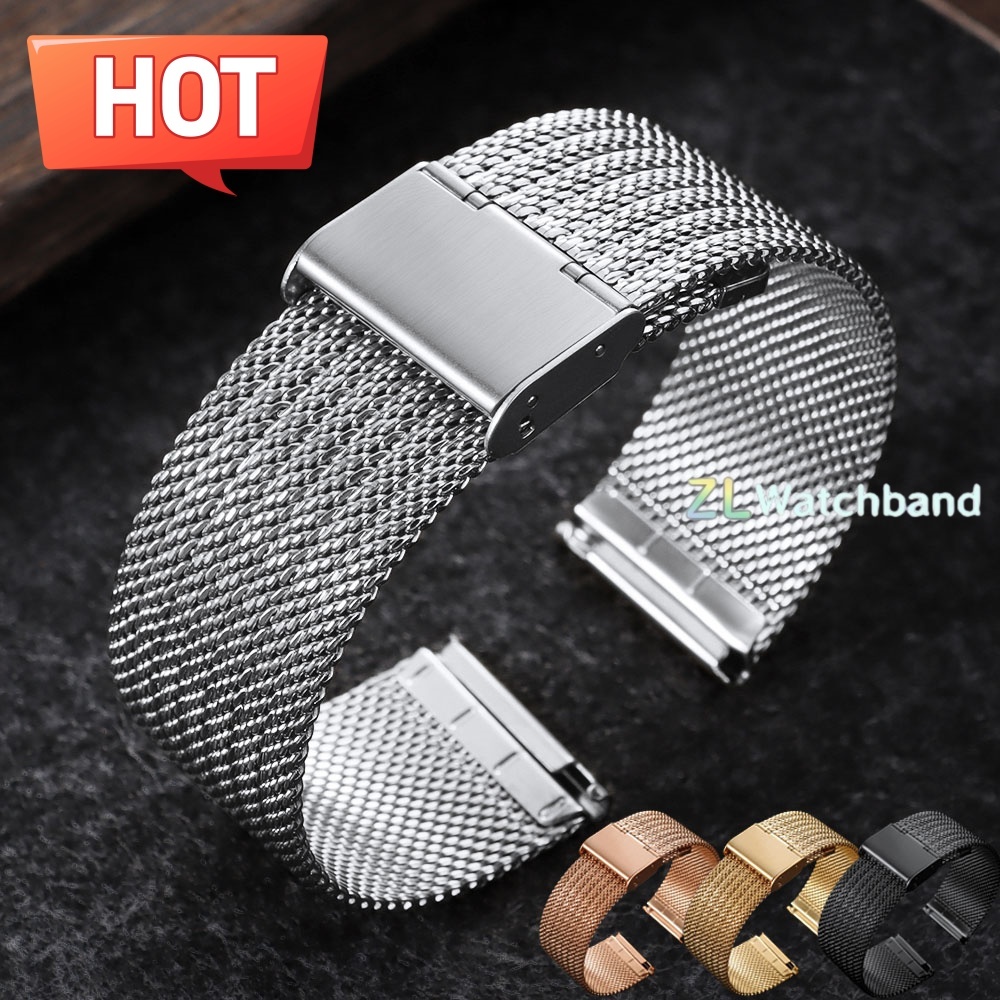 Pasek do zegarka ze stali nier – Mesh Strap Metal recenzja i cena