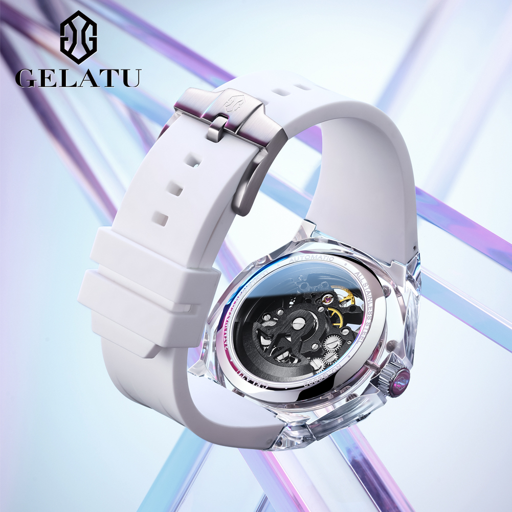 GELATU 8002 Automatyczny Zegar – Rubber Strap Diver recenzja i cena